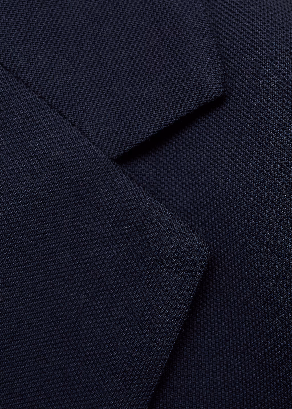 Slim fit cotton blazer - Sky Blue