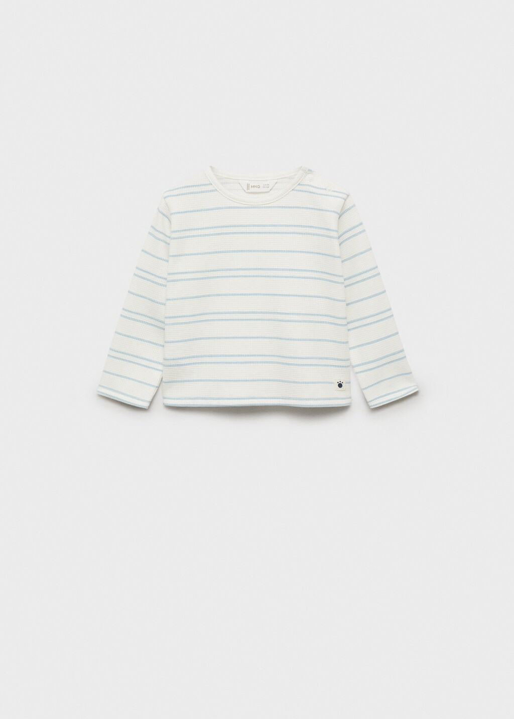 Striped T-shirt - Sky Blue