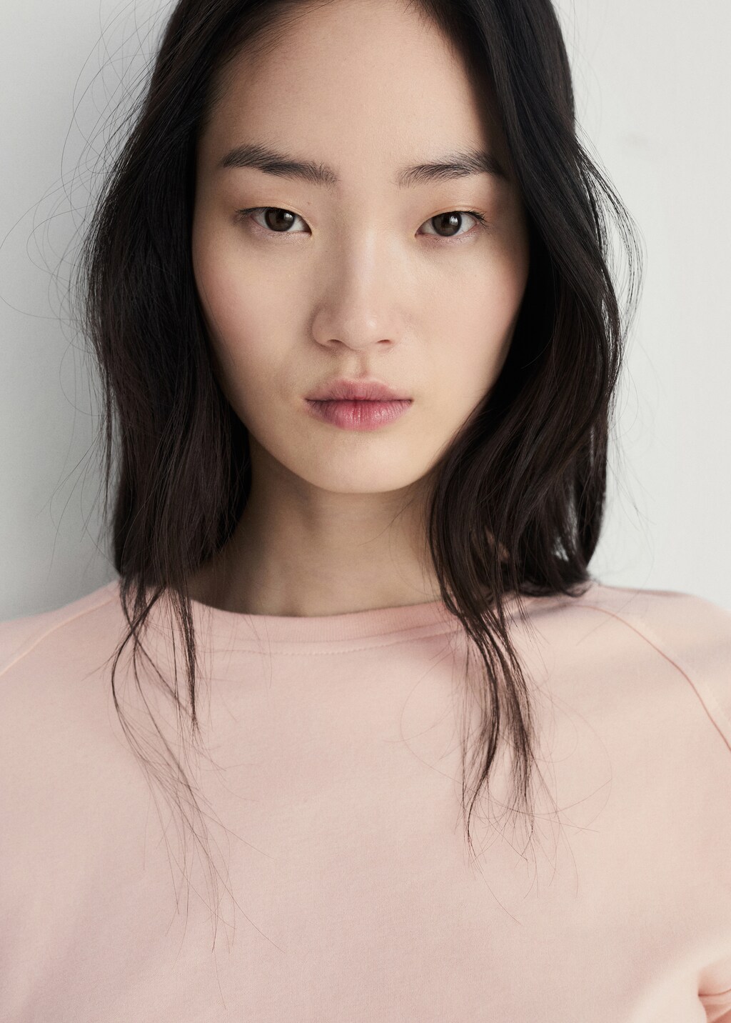 Cotton sweatshirt with soft finish - Aqua Green