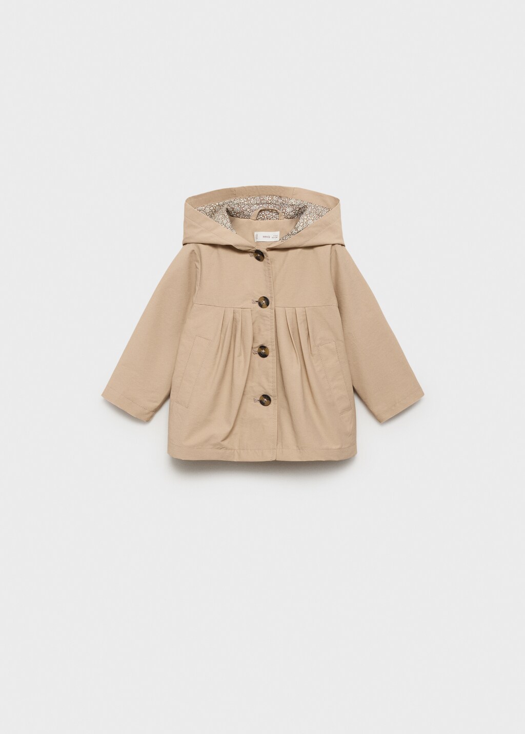 Hooded jacket - Sand