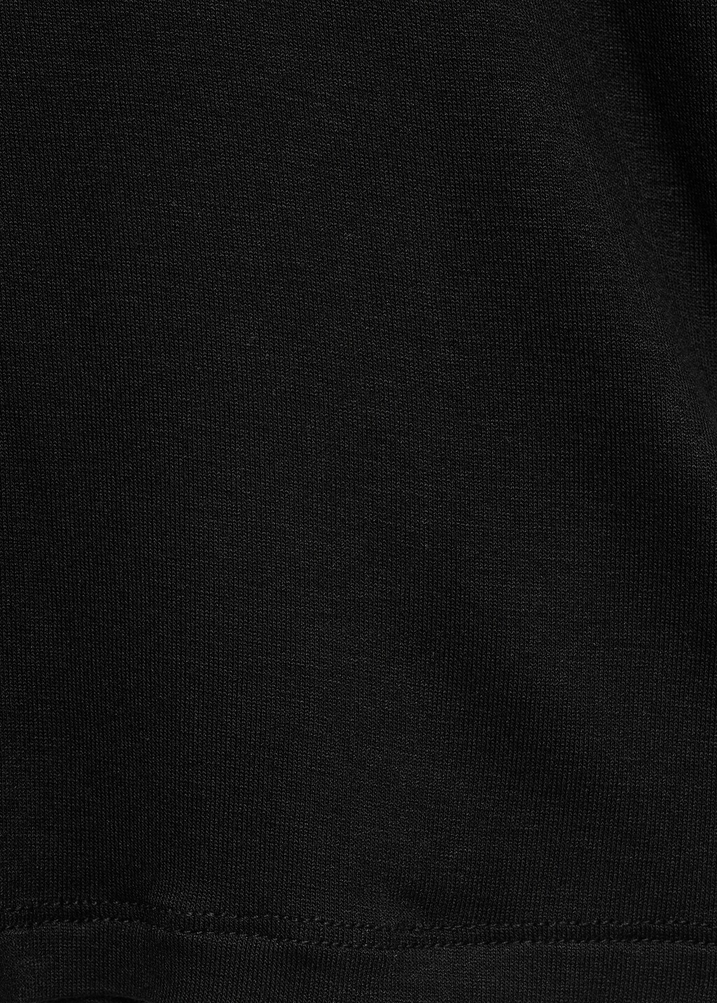 Fitted turtleneck t-shirt - White