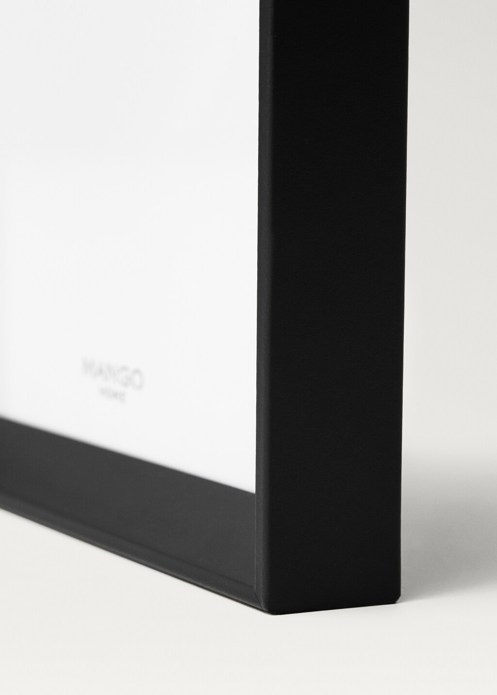 Large bevelled wood frame - Brown