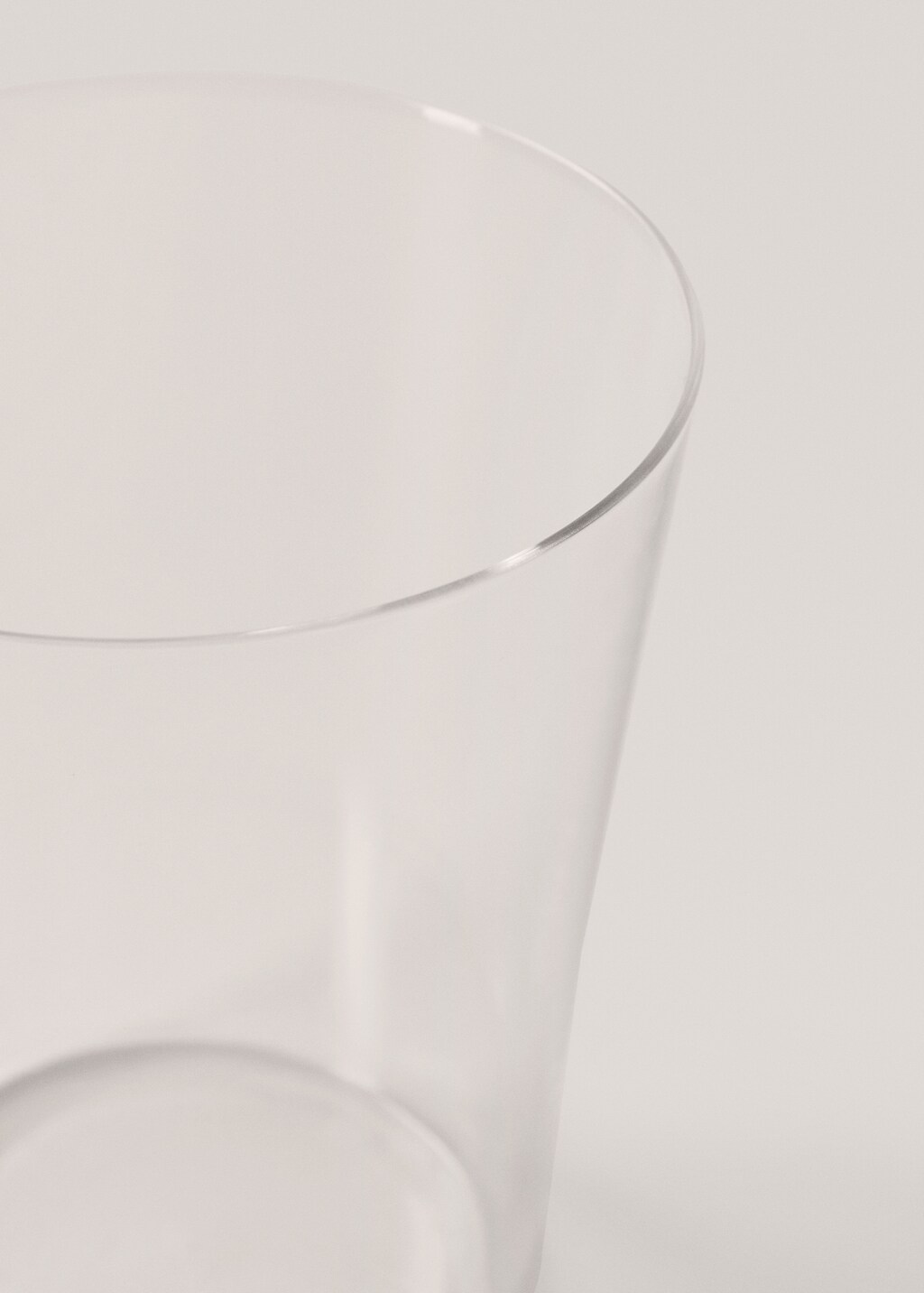 Borosilicate glass tumbler - Ice Grey