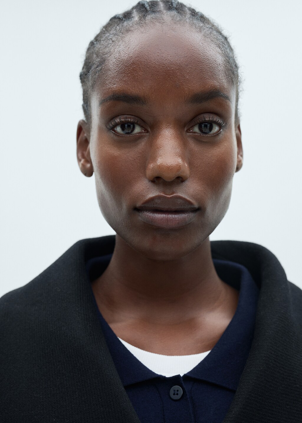 Manteco wool coat with belt - Maroon