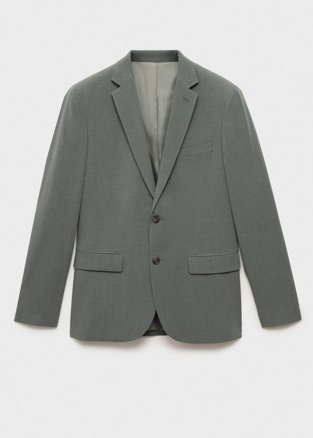 Super slim-fit suit jacket in stretch fabric - Grey