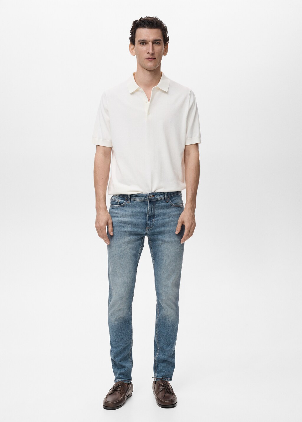 Slim fit black Jan jeans - Black denim