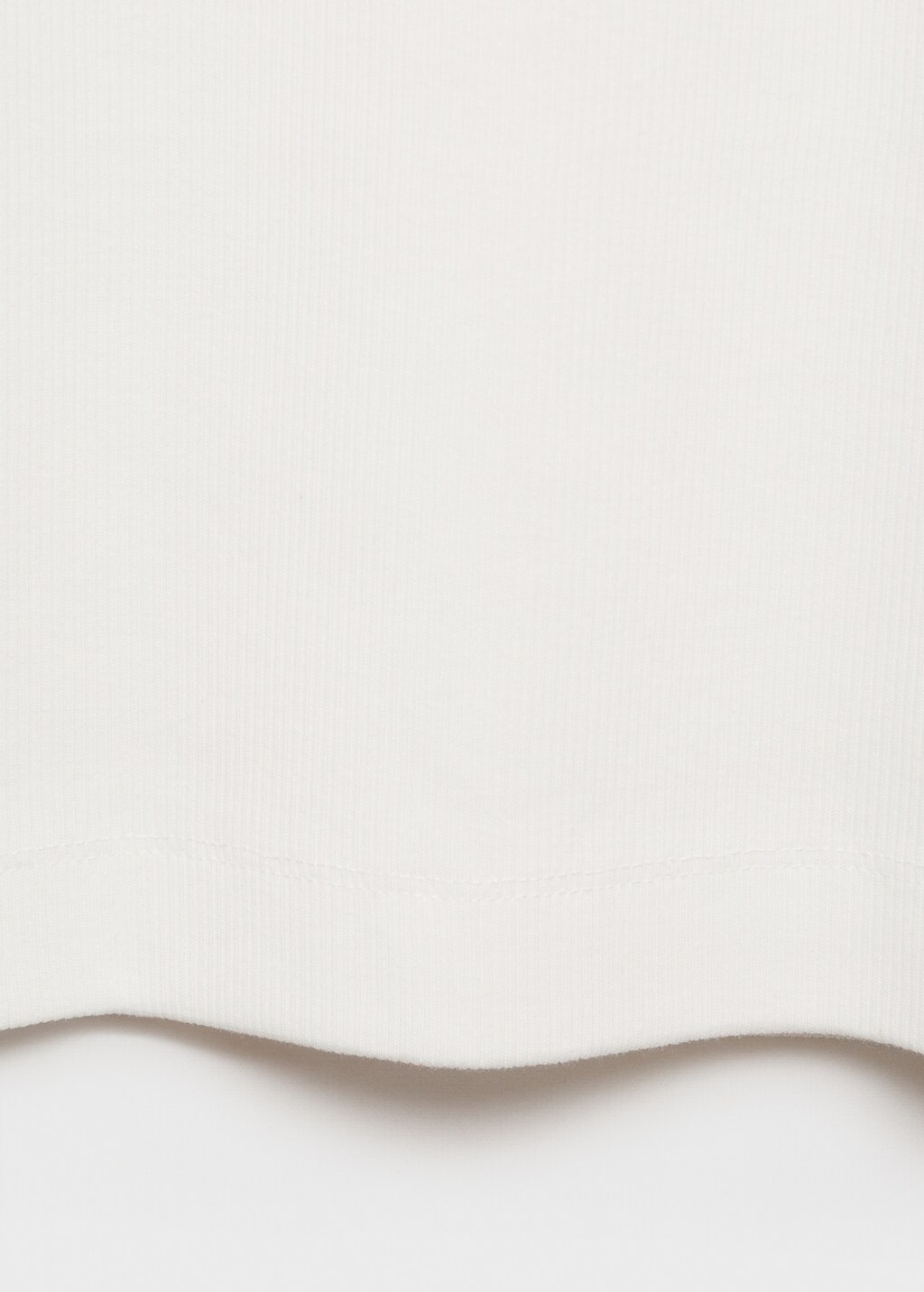 Slim fit ribbed tank top - Dark Navy