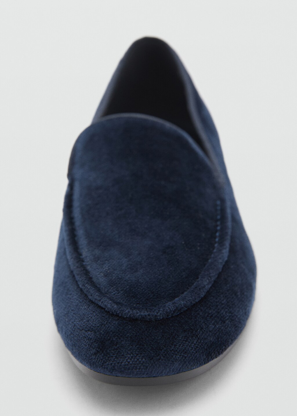 Velvet loafers - Blue