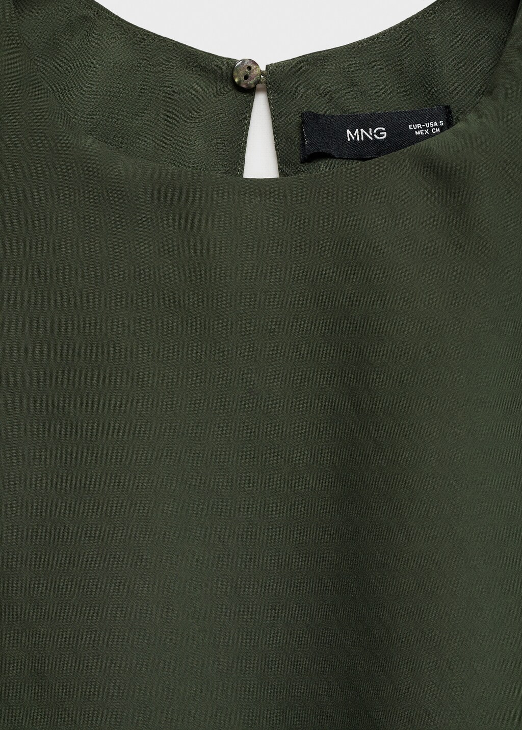 Shift midi dress - Green