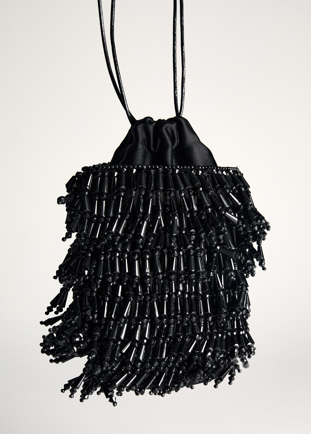 Beaded handbag - Burgundy