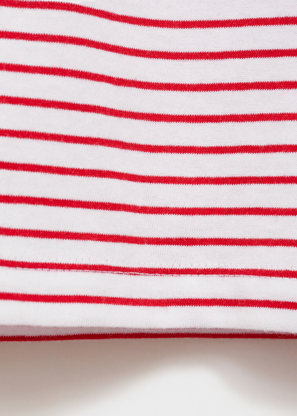 Striped logo T-shirt - Navy