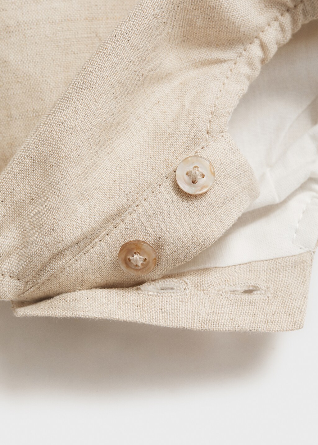 Cotton one-piece suit - Sand