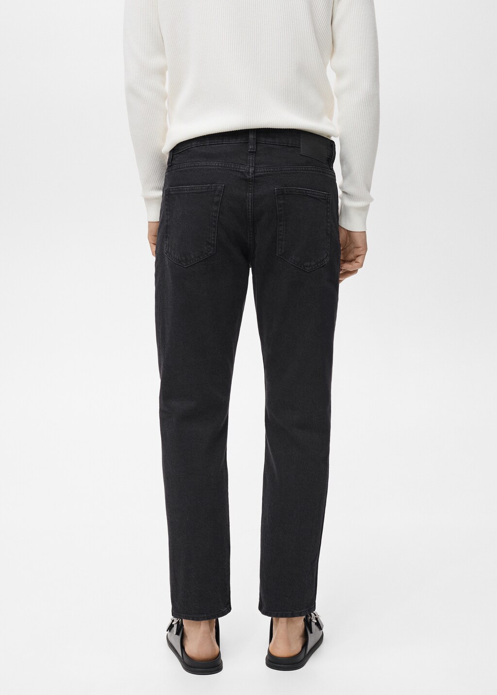 Jeans Ben tapered fit - Black denim