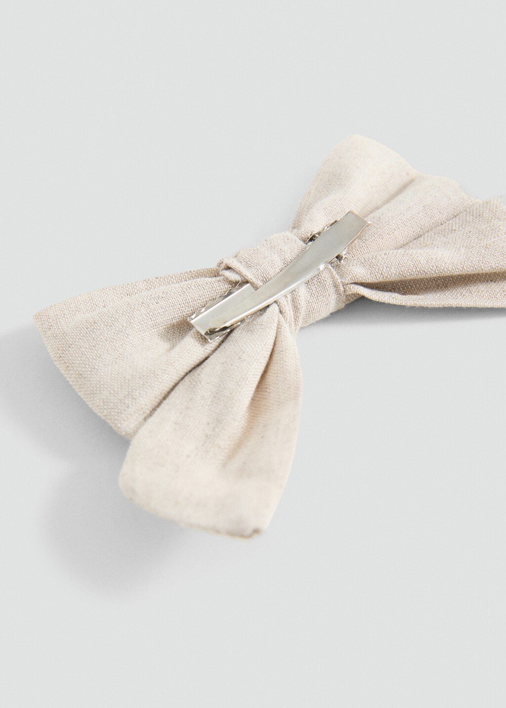 Bow hairclips - Sand