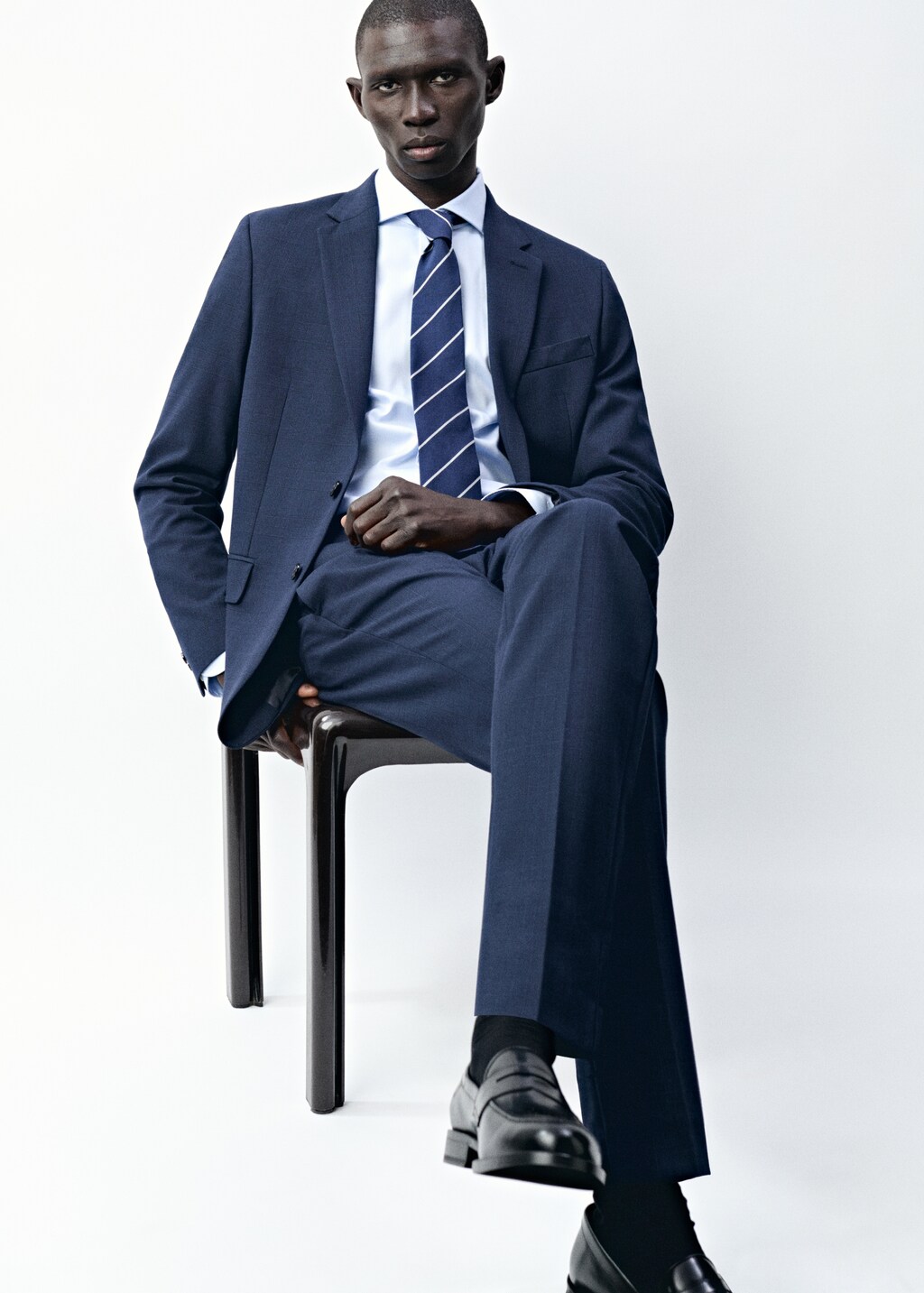 Milan slim-fit suit jacket - Grey