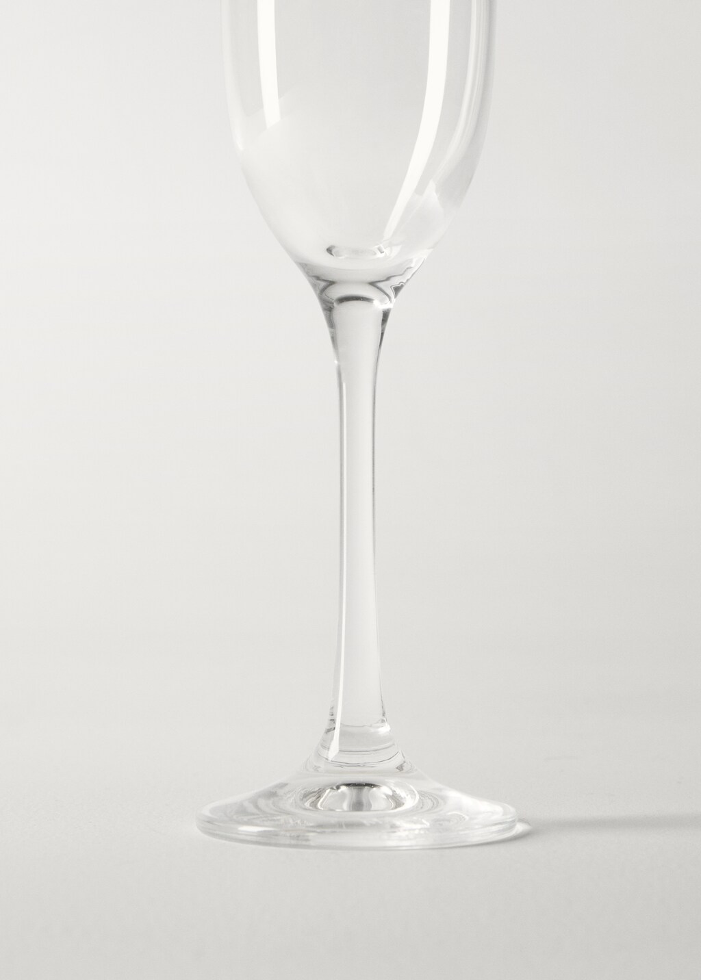 Crystal flute cup - Ice Grey