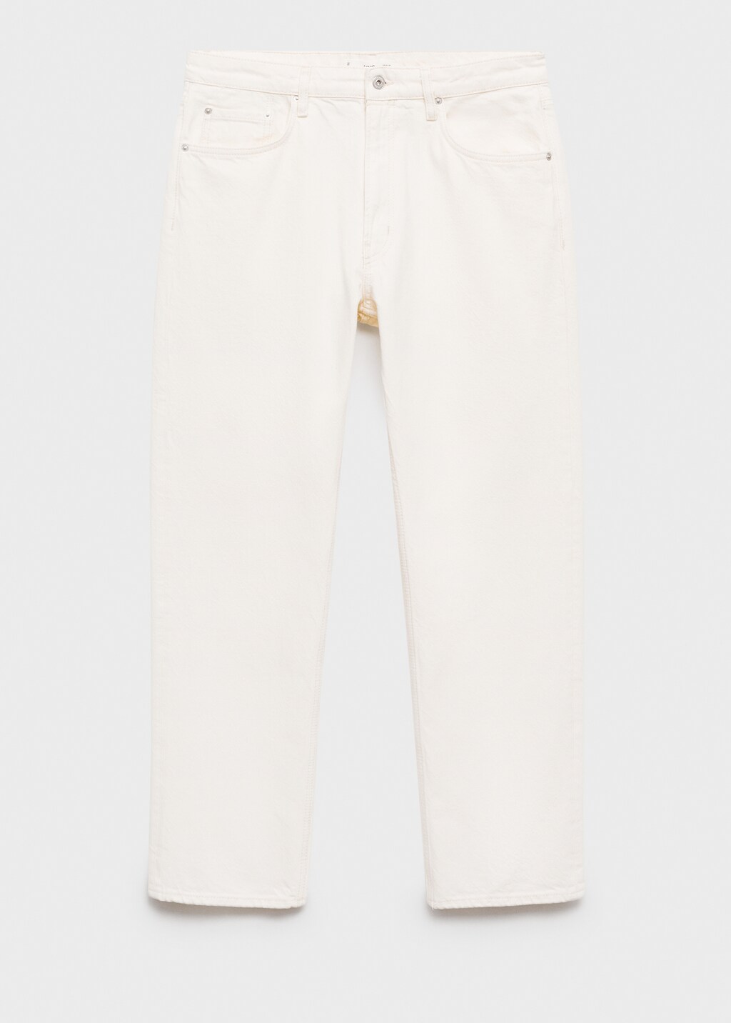 Moby straight-fit black jeans - Black denim