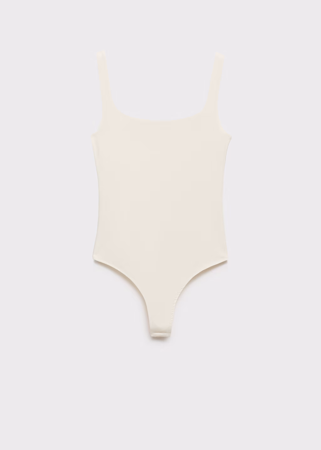 Sleeveless fitted bodysuit - Black