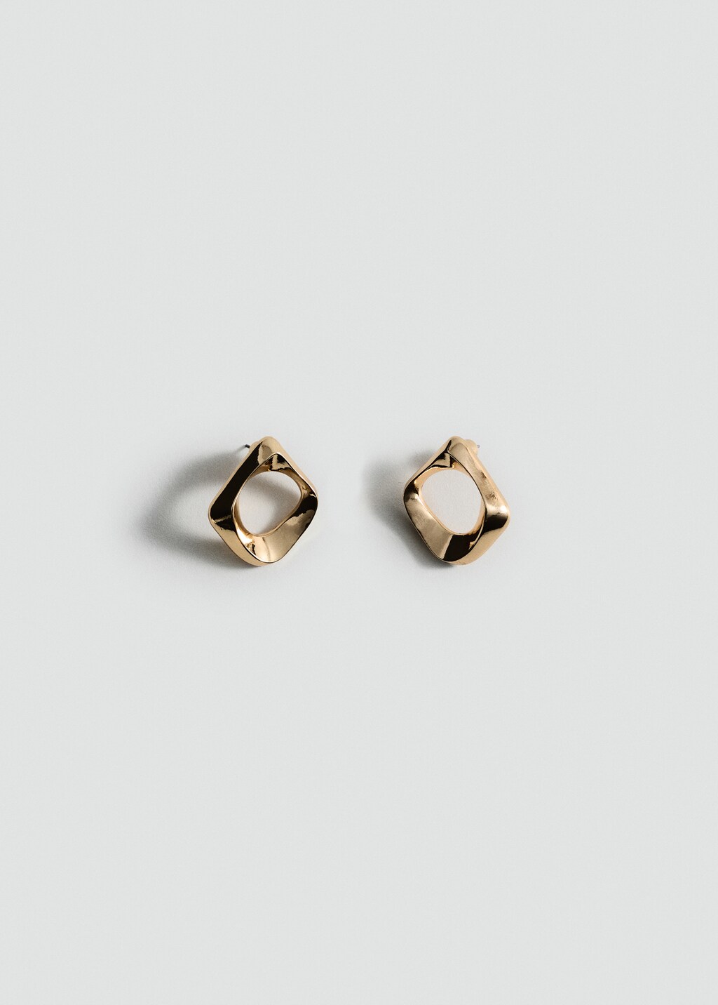 Geometric earrings - Gold
