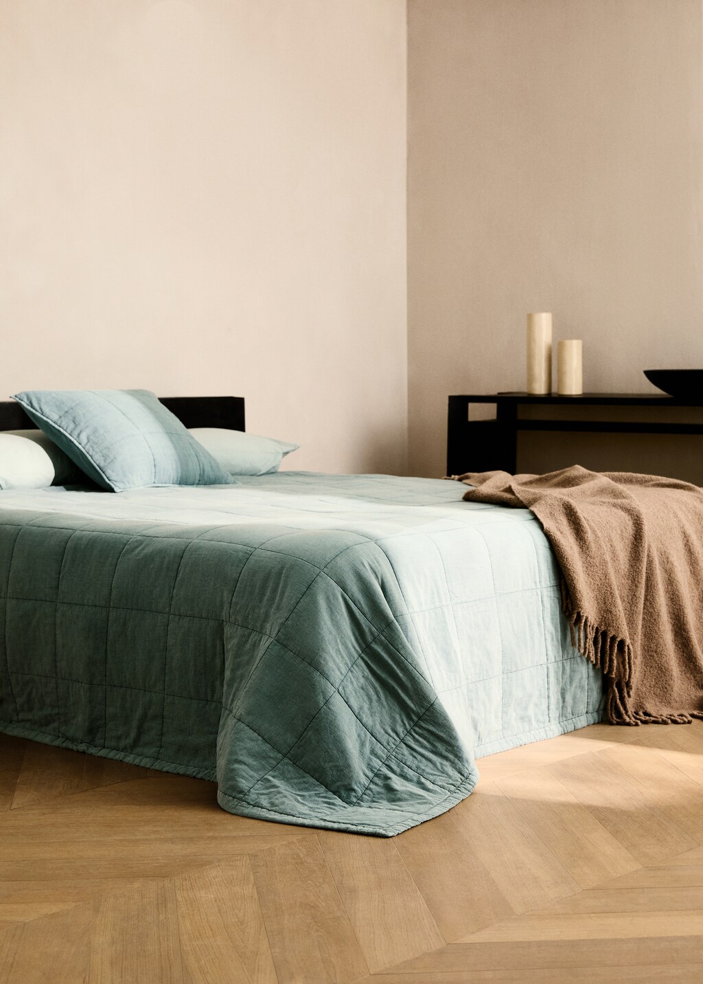 Quilt set luke - Khaki