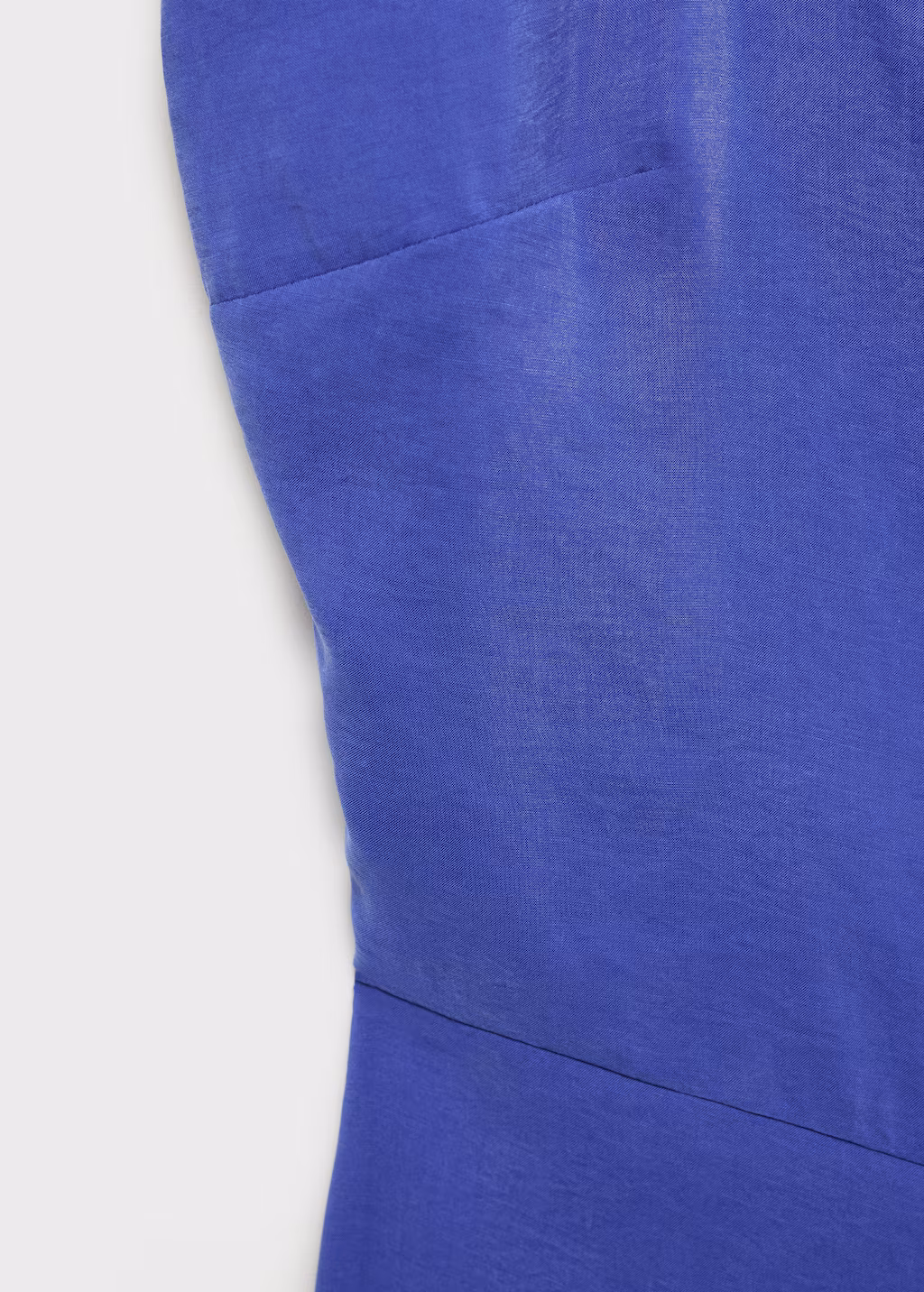 Long strapless jumpsuit - Vibrant blue