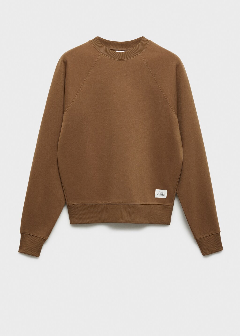 Relaxed-fit sweatshirt - Medium Brown