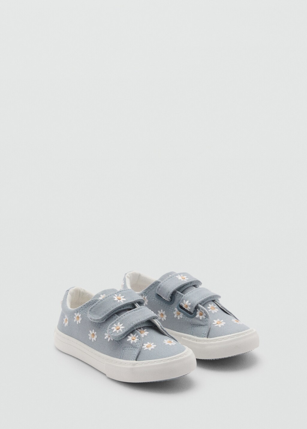 Velcro fastening straps sneakers - Sky Blue