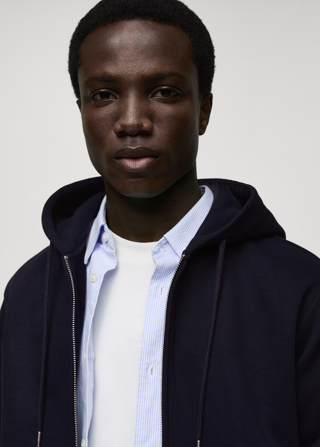 Regular-fit hoodie - Dark Navy