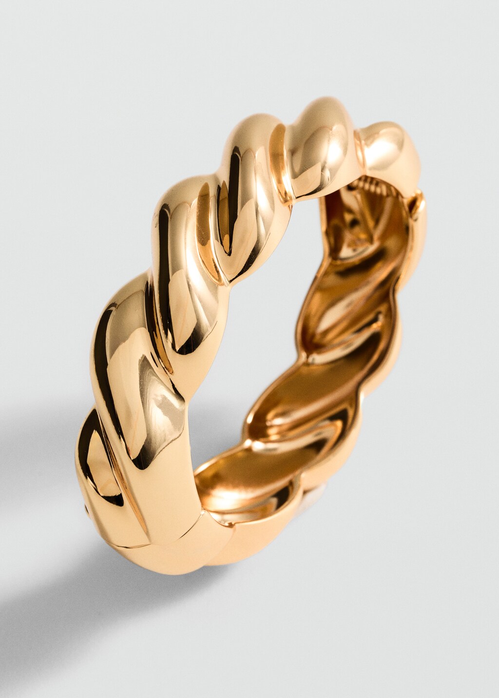 Embossed bracelet - Gold