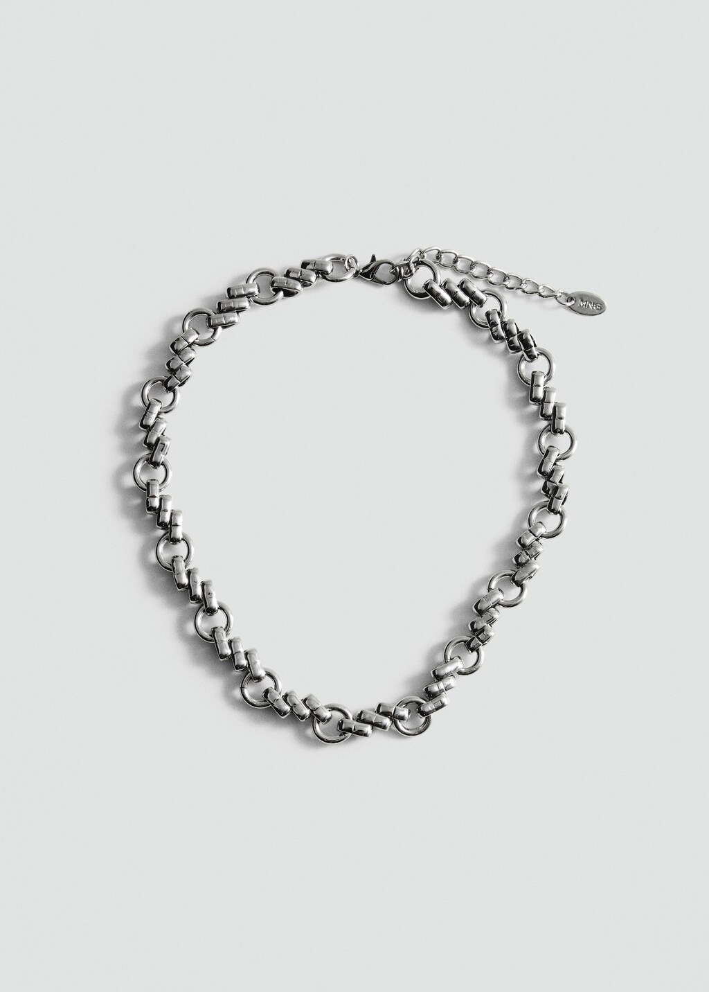 Link mixed necklace - Gold