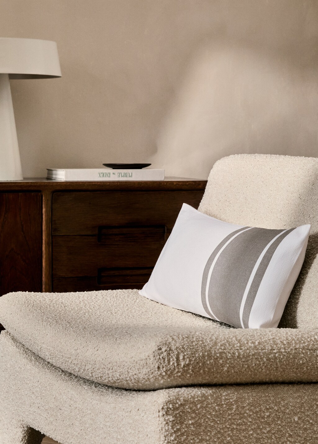 Cushion case bessri - Light/Pastel Brown