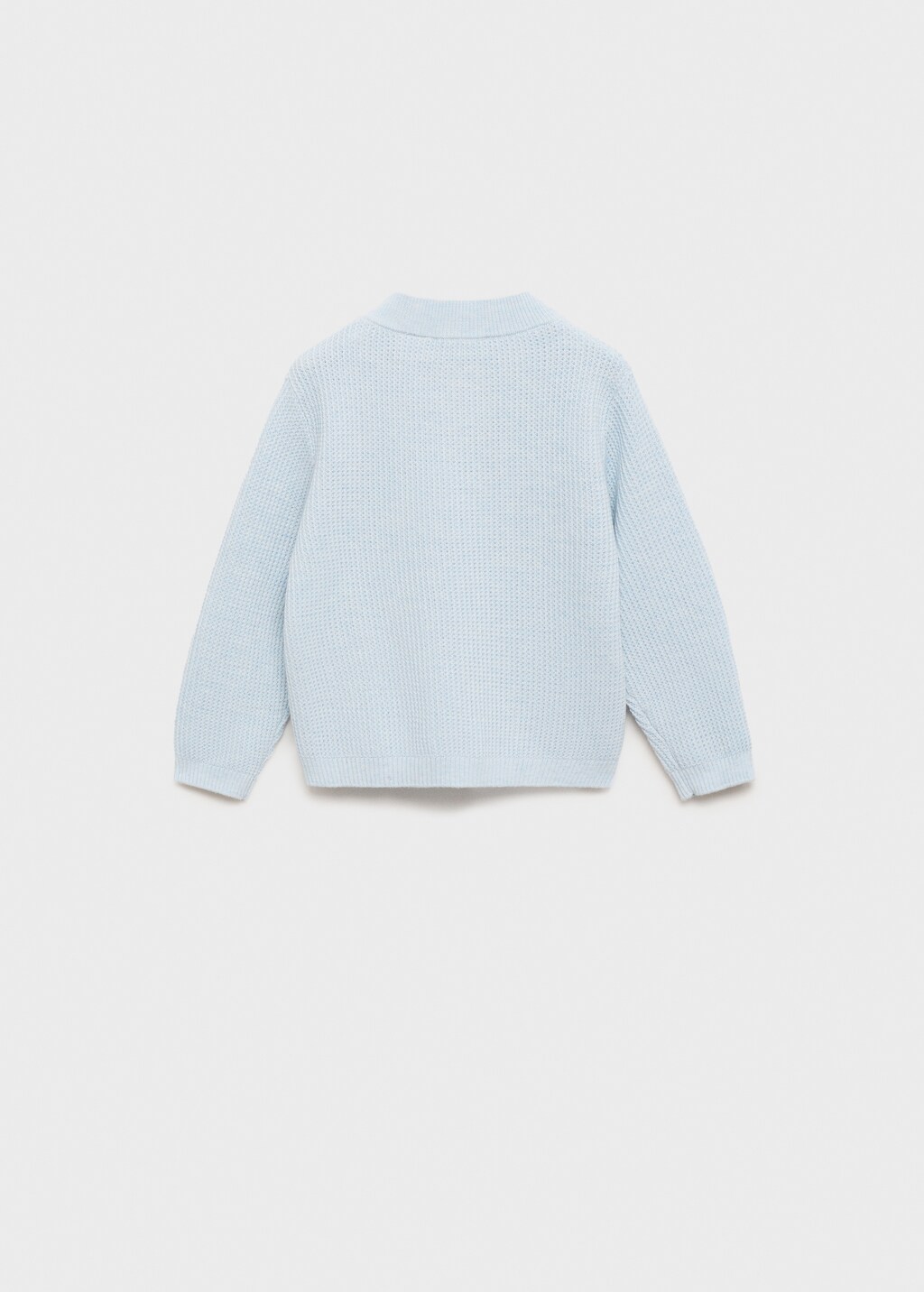 Knitted cotton sweater - Dark Navy