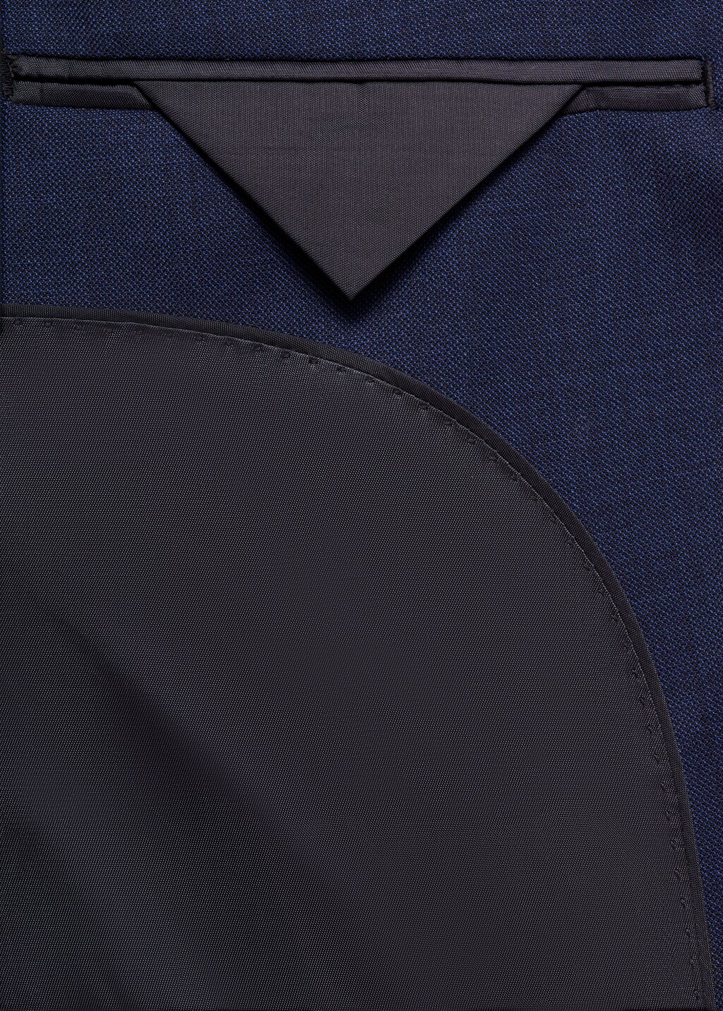 Turin 100% wool suit jacket - Dark Navy