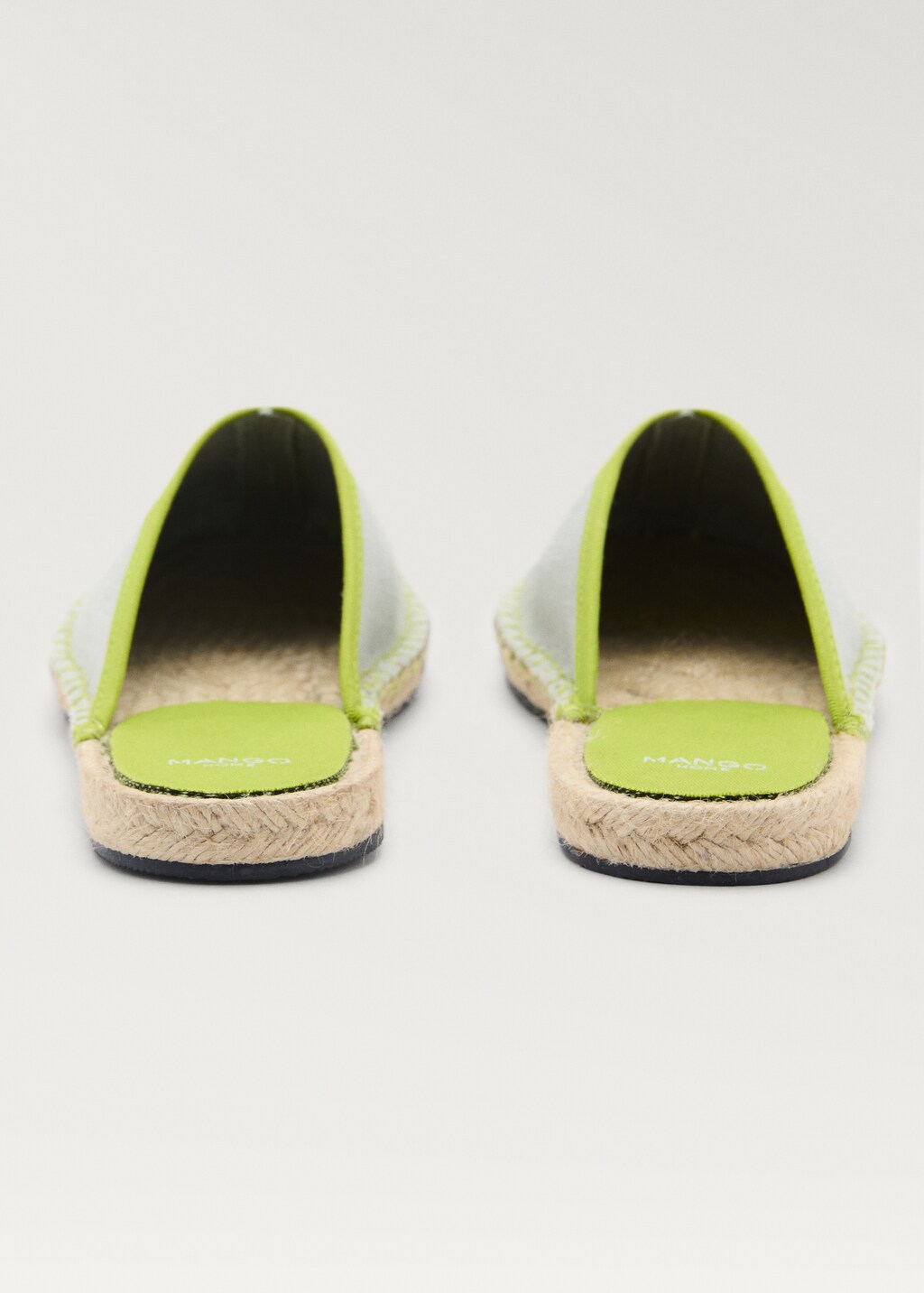 Slip-on shoes with contrast detail - Ochre