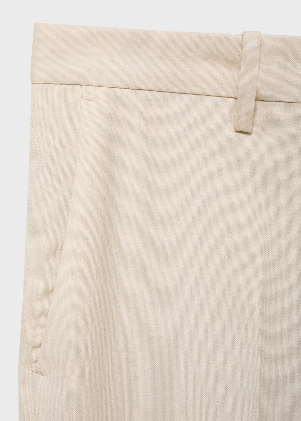 Milan slim-fit suit trousers - Beige