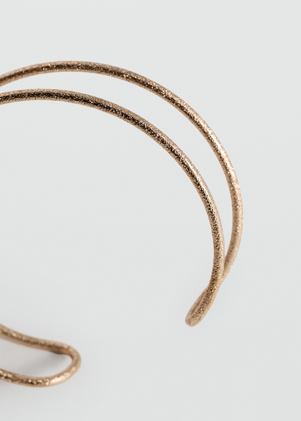 Rigid bracelet - Gold