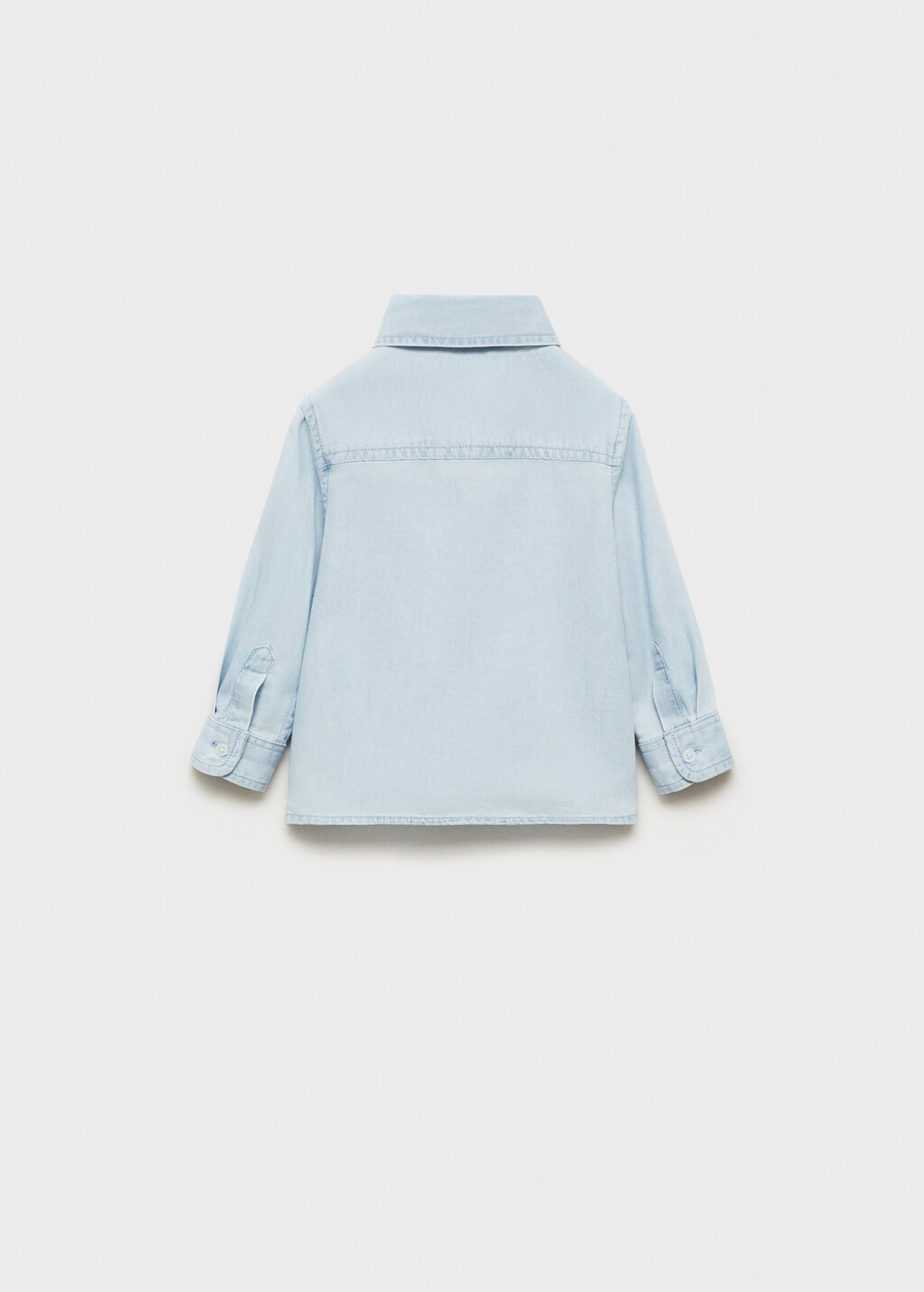 Pocket denim shirt - Light Blue