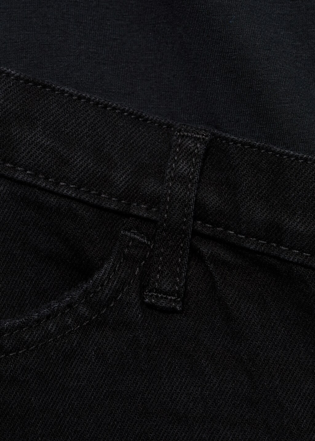 Maternity wideleg jeans - Medium Blue