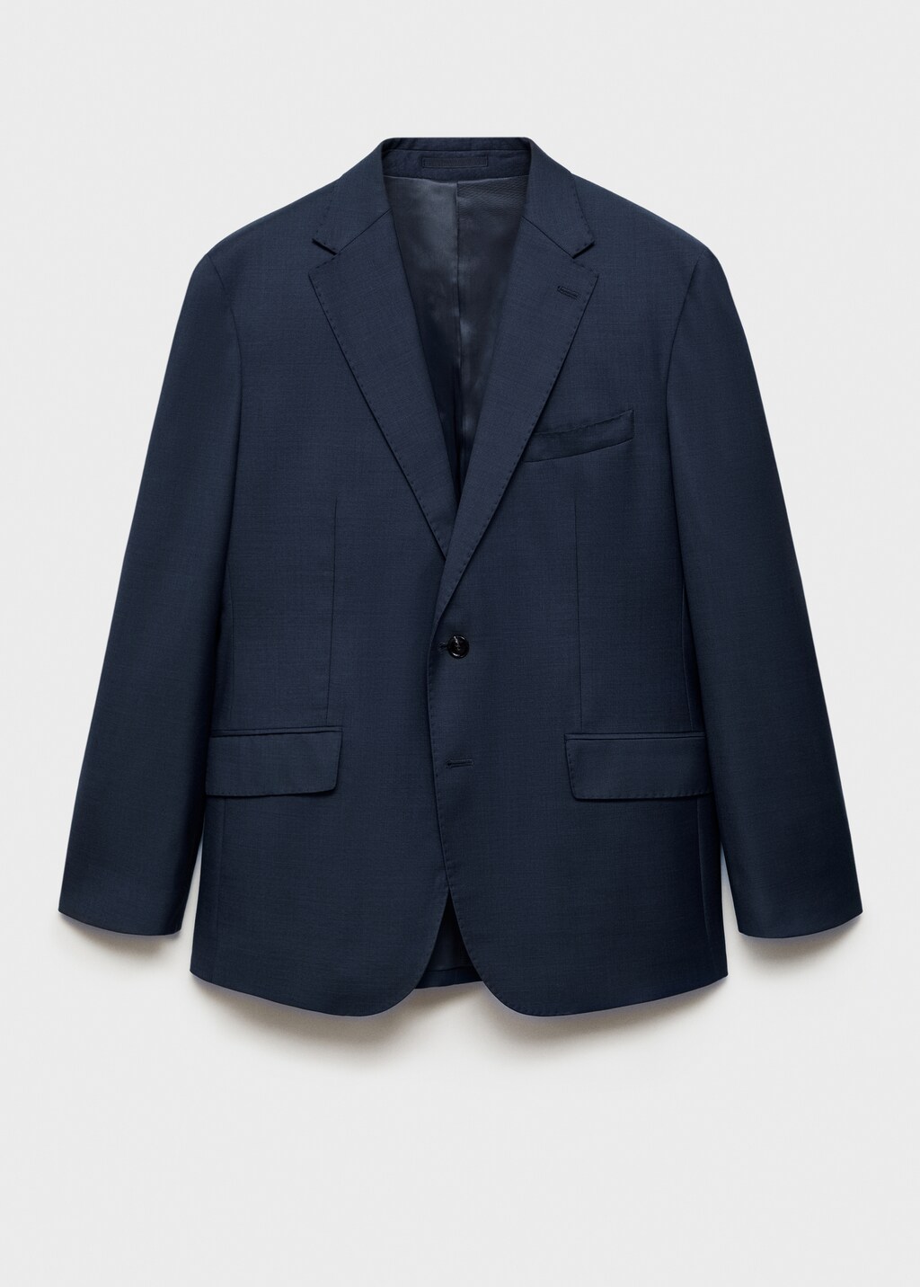 Venice 100% virgin wool suit jacket - Dark Navy