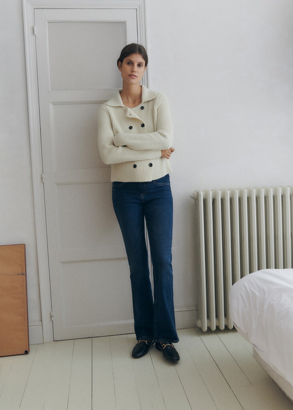 Maternity flared jeans - Black denim