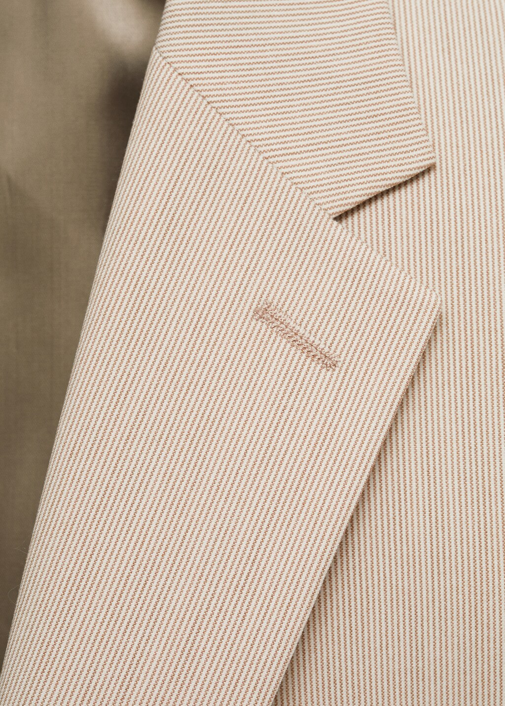 Stretch-fabric slim-fit suit jacket - Dark Navy