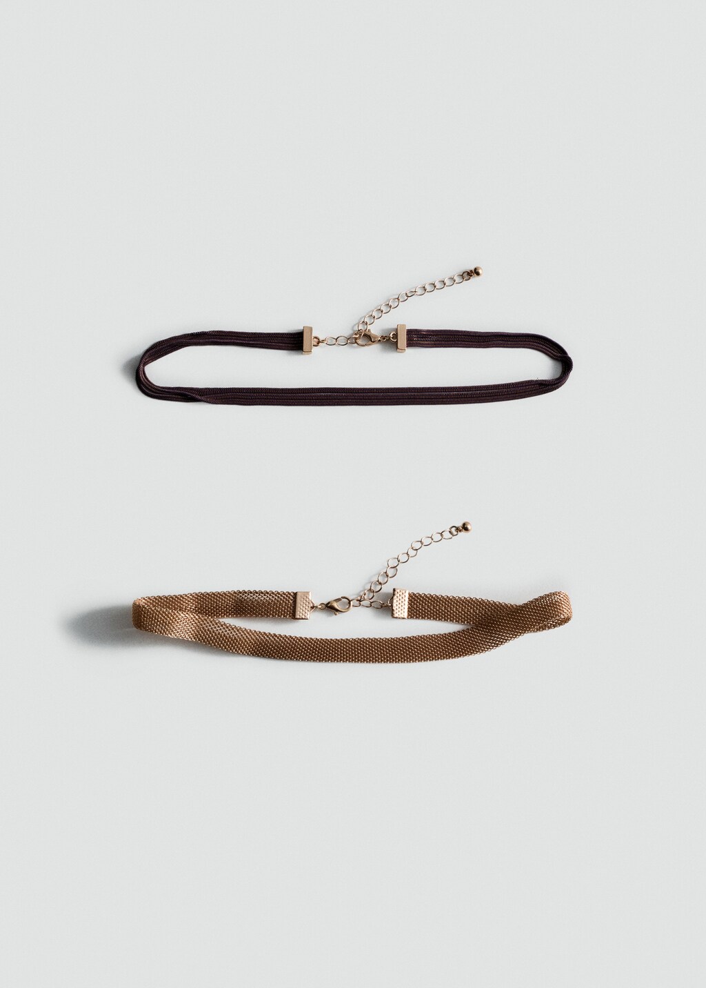 2 chokers pack - Gold
