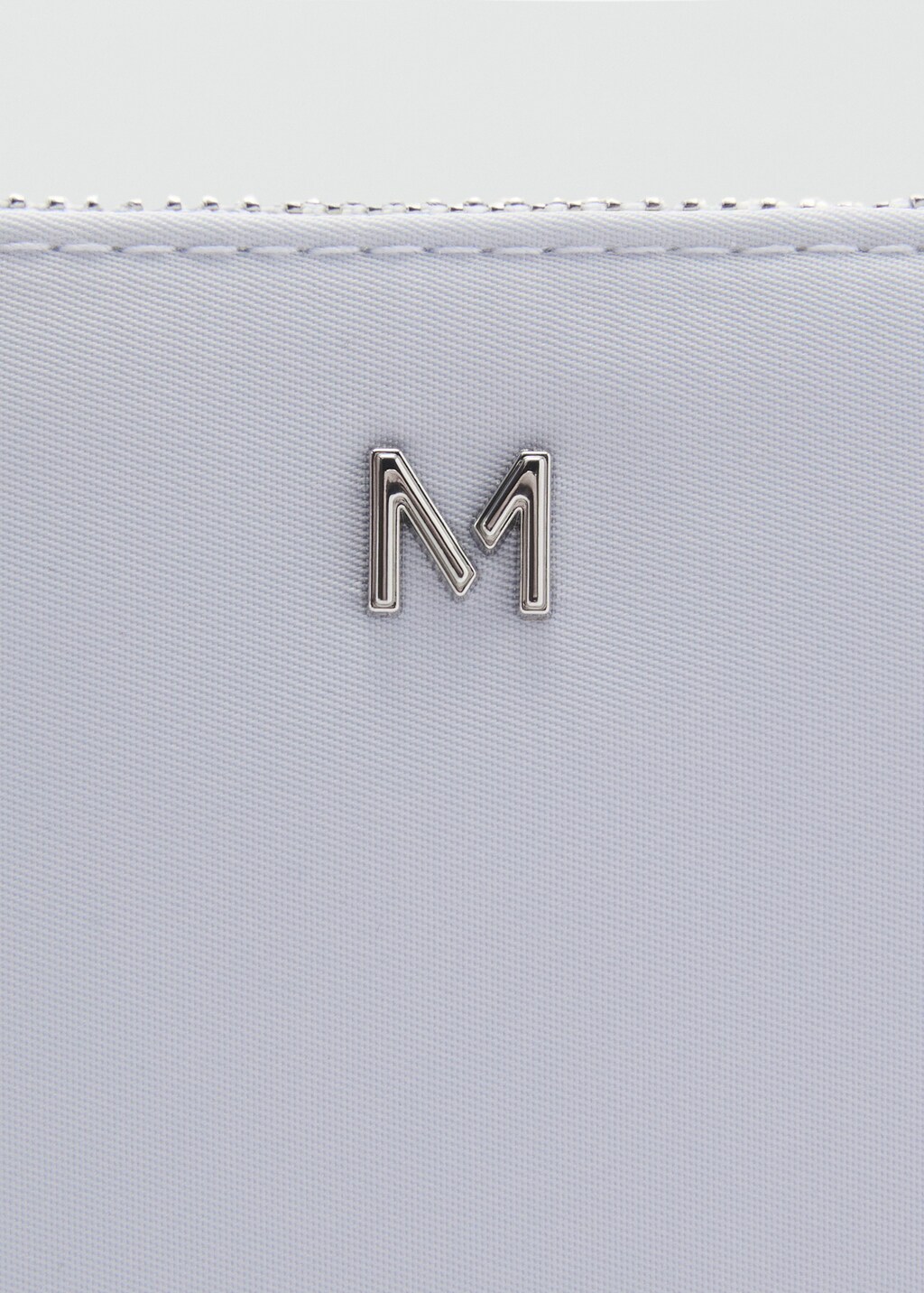 Zipped nylon cosmetics bag - Black