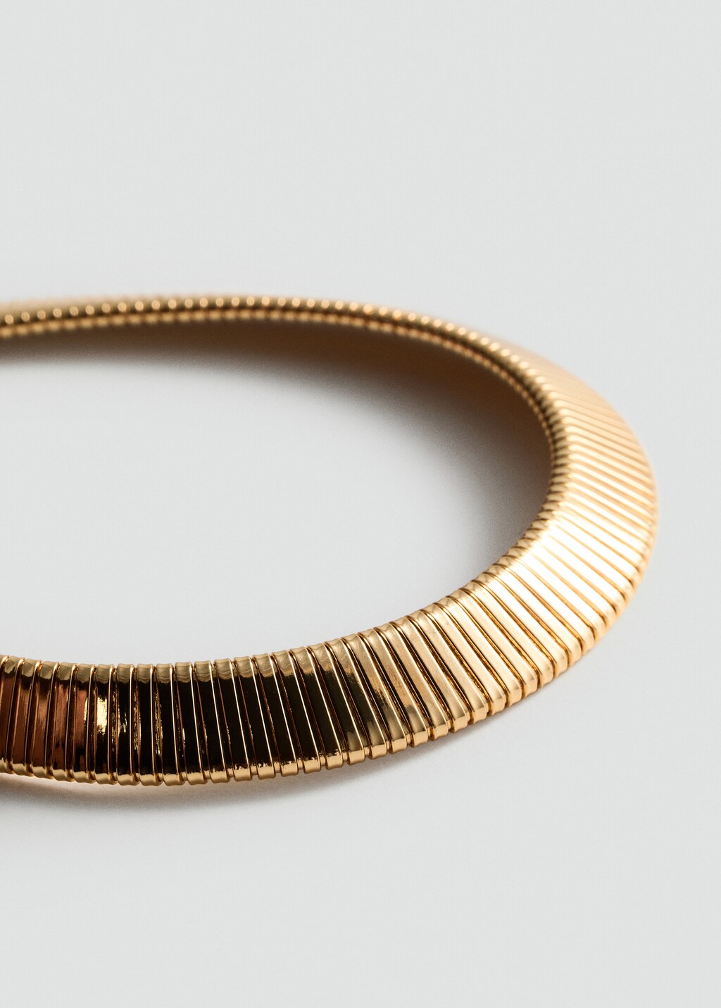 Rigid necklace - Gold