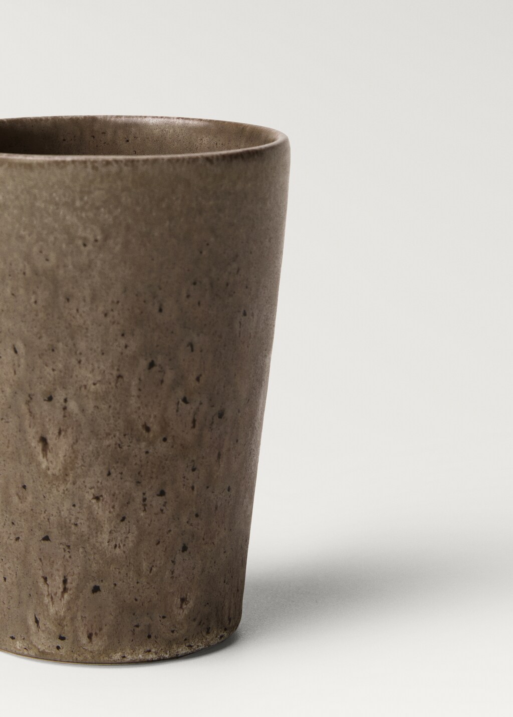 Brush holder tierra - Light/Pastel Brown