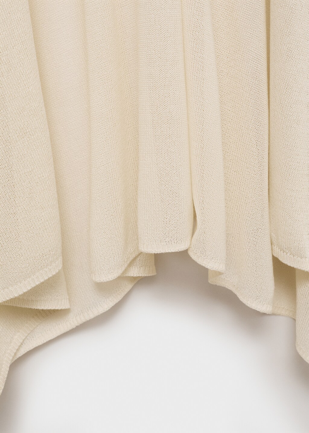 Fine knit long cardigan - Ice Grey