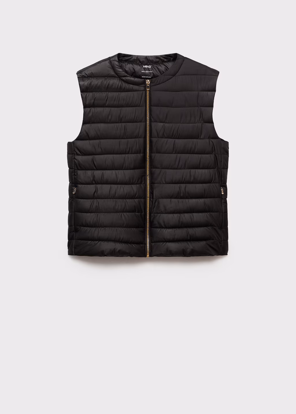 Quilted gilet - Pastel Green