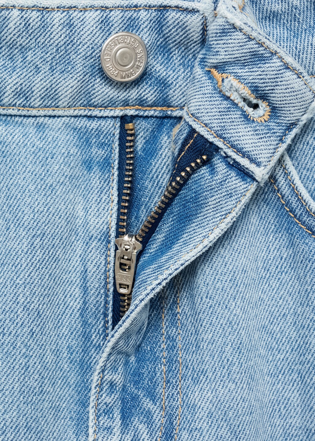 Matilda medium-rise straight-fit jeans - Black denim