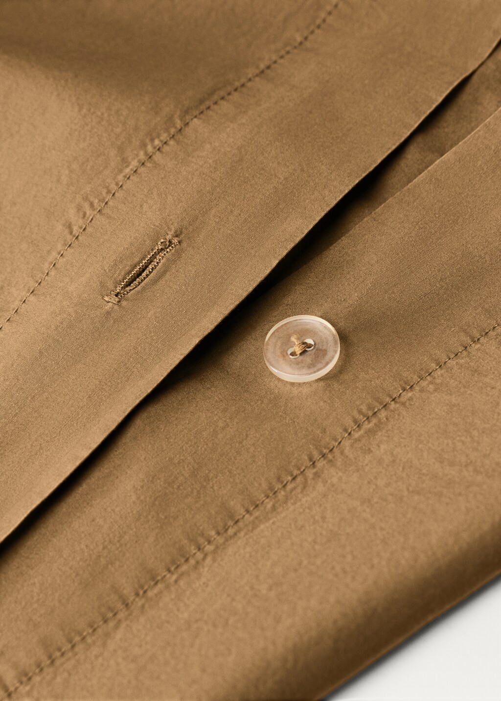 Cotton poplin double-stitched children's duvet cover for 150/160 cm bed - Medium Grey