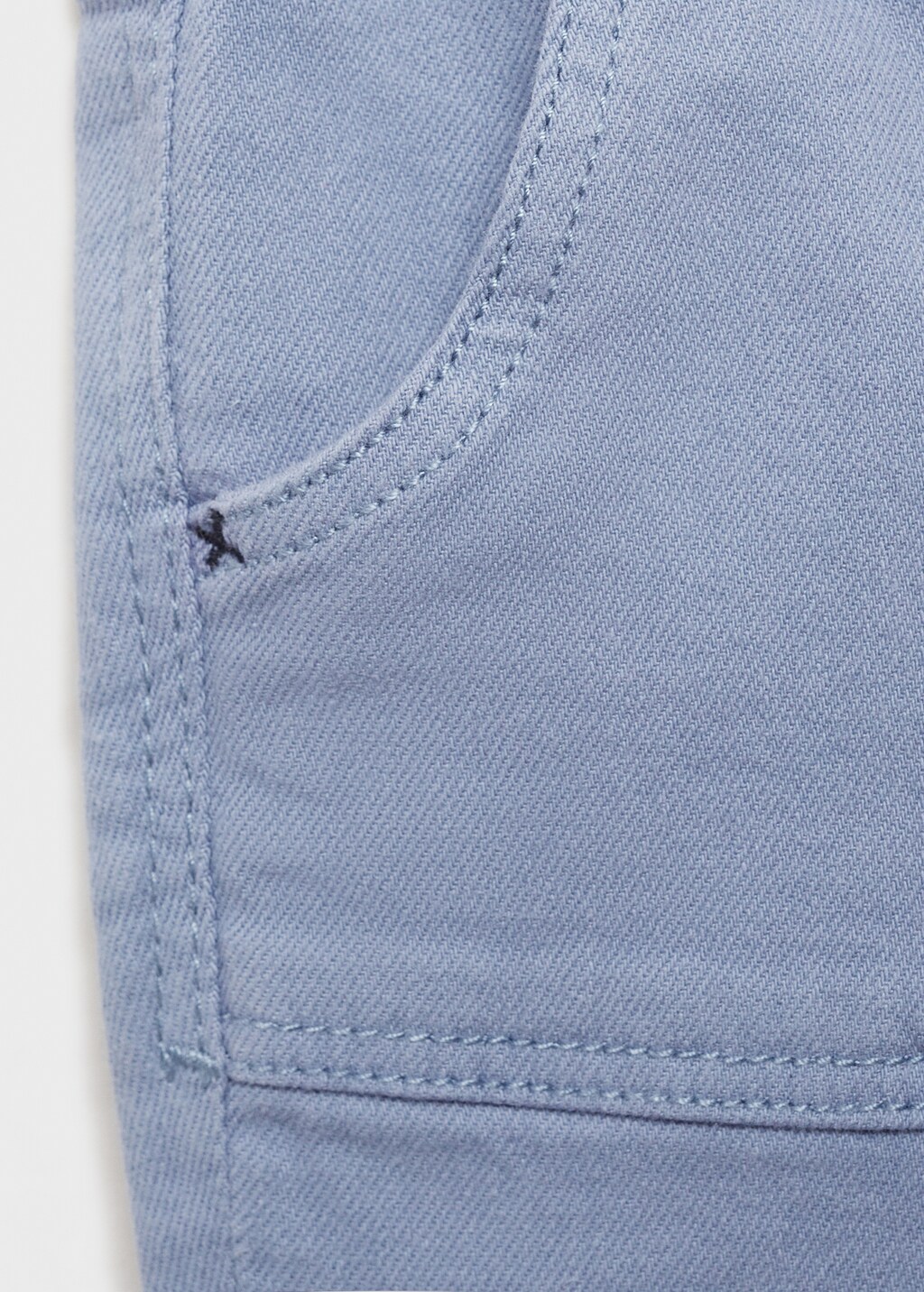 Skinny cotton trousers - Blue
